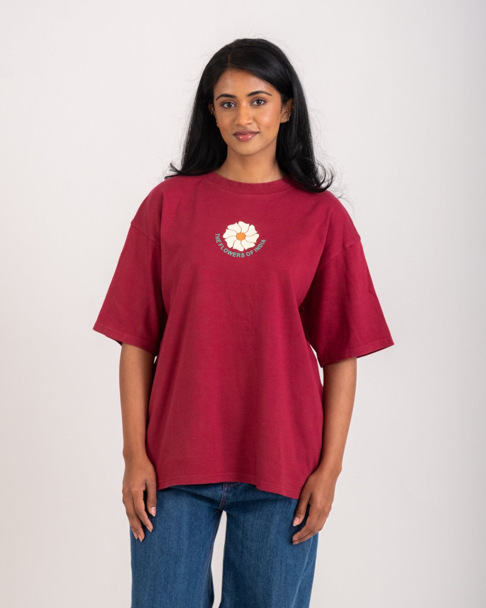 Flower Tee - The Urban Indian