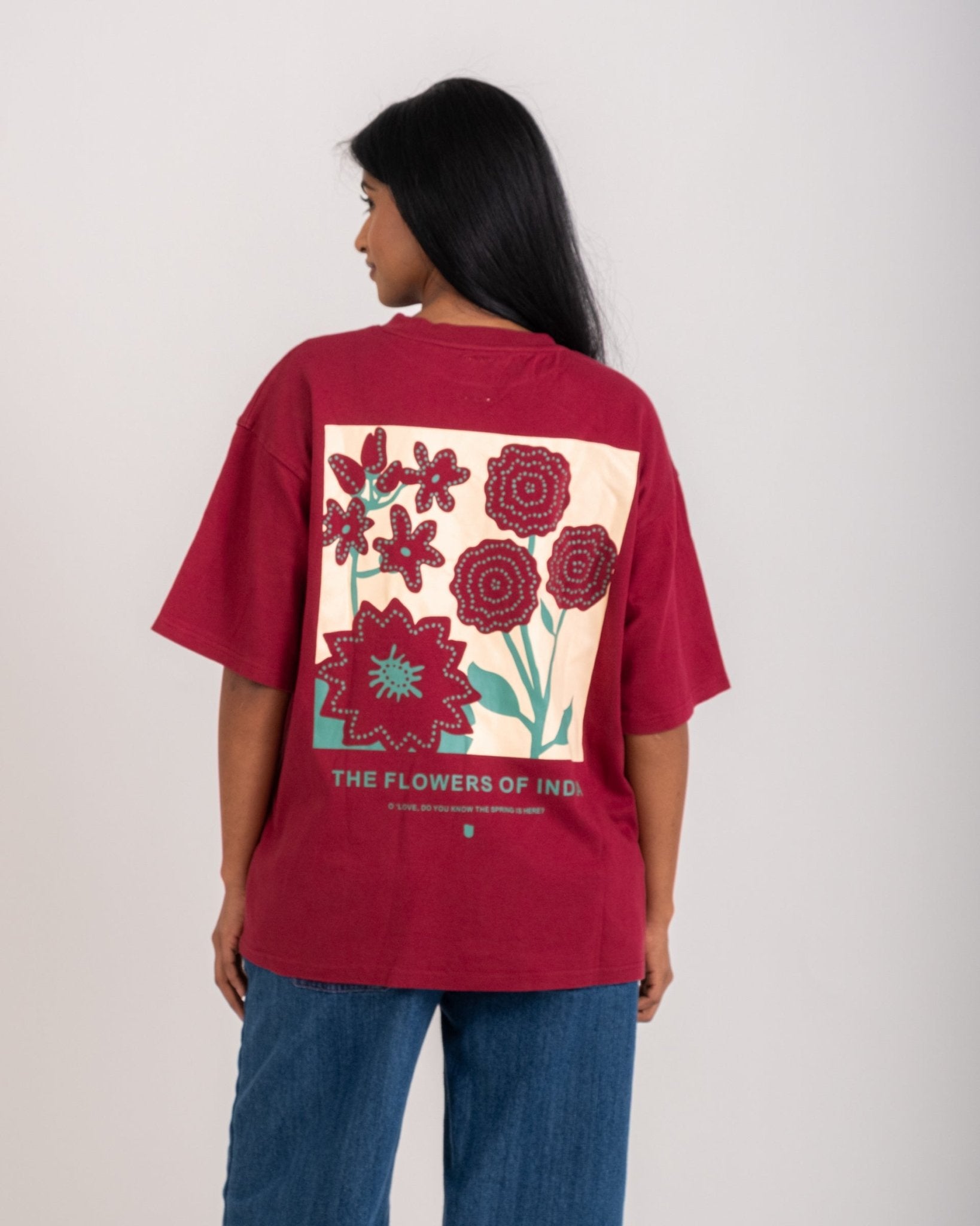 Flower Tee - The Urban Indian