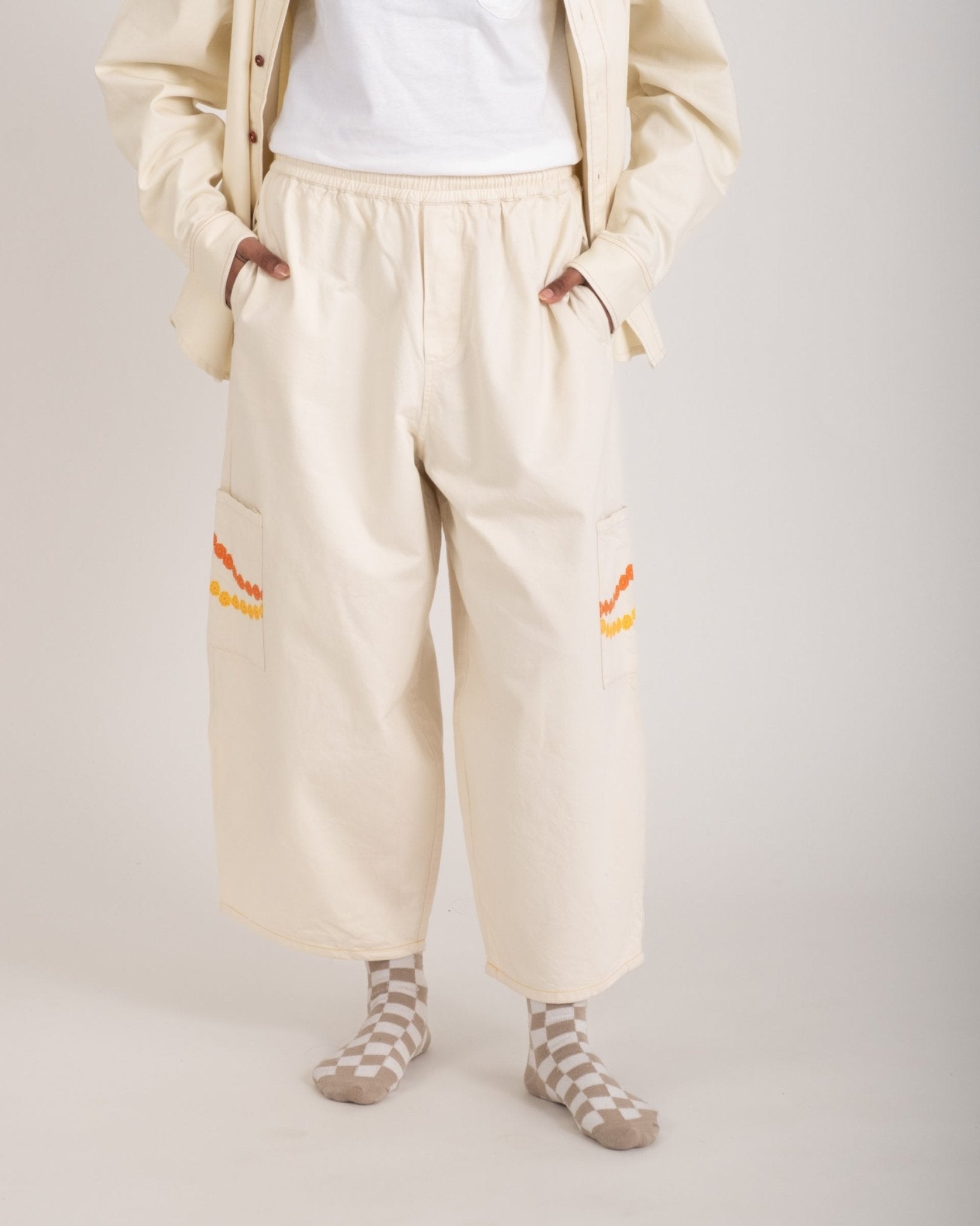 Flower Balloon Pants - The Urban Indian