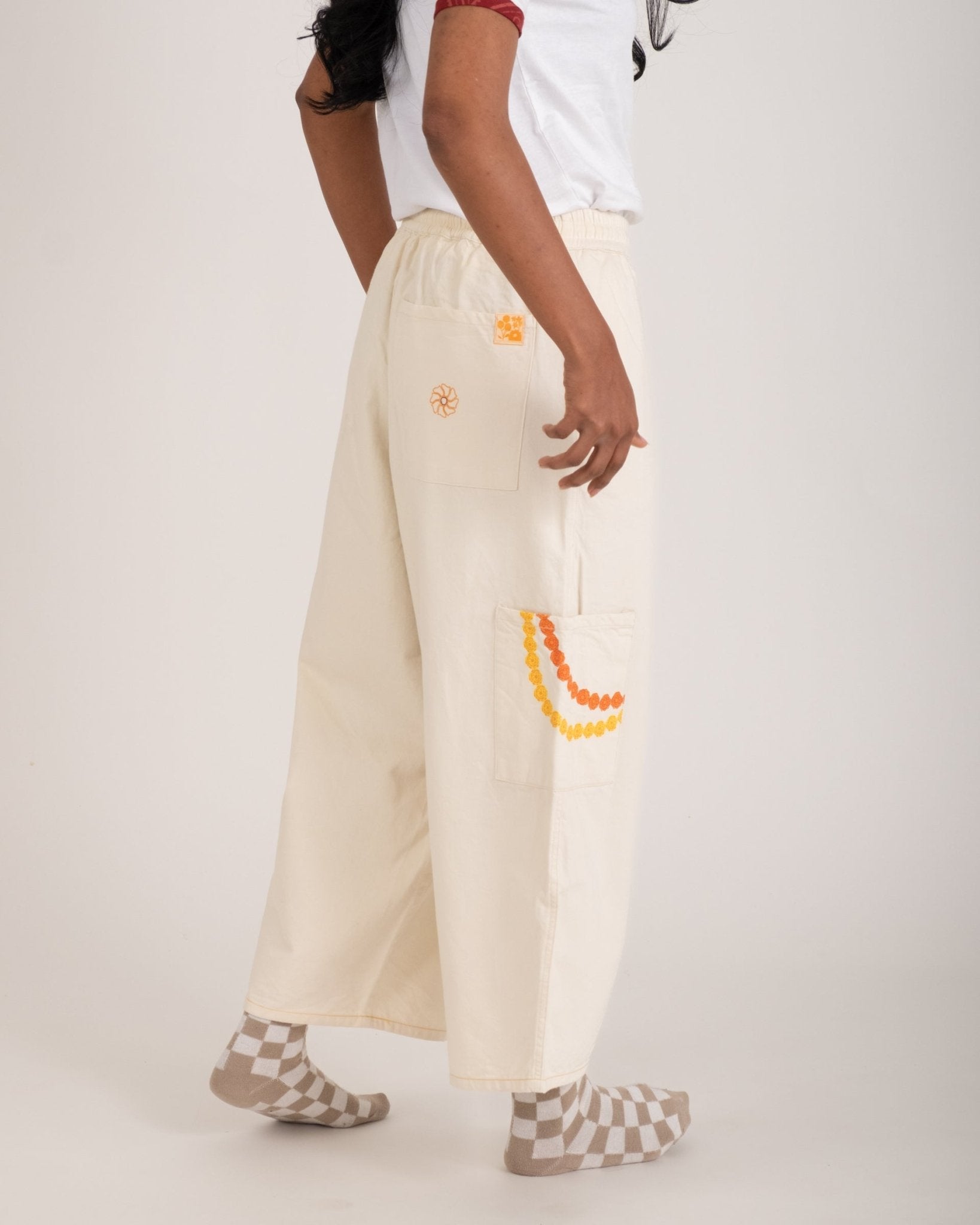 Flower Balloon Pants - The Urban Indian