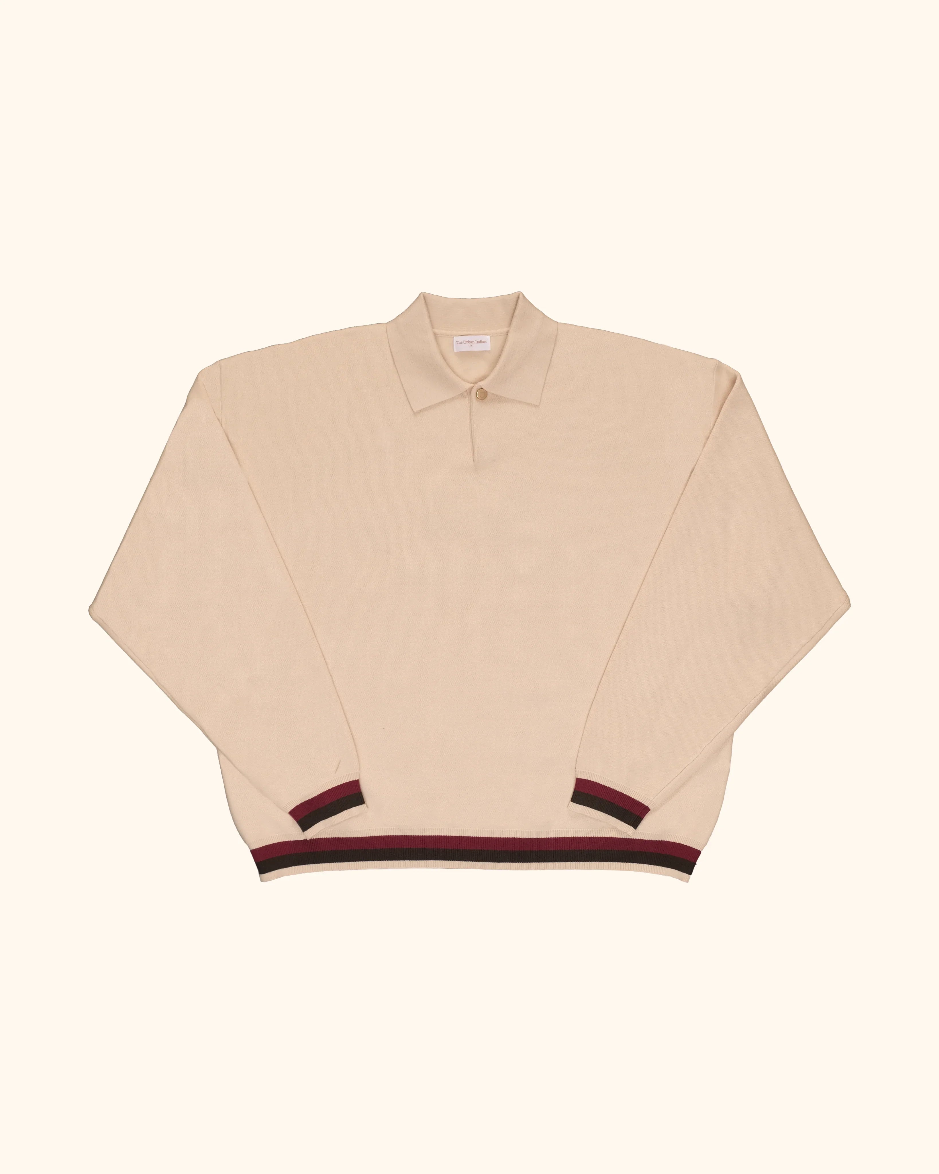Oversized Knit Polo