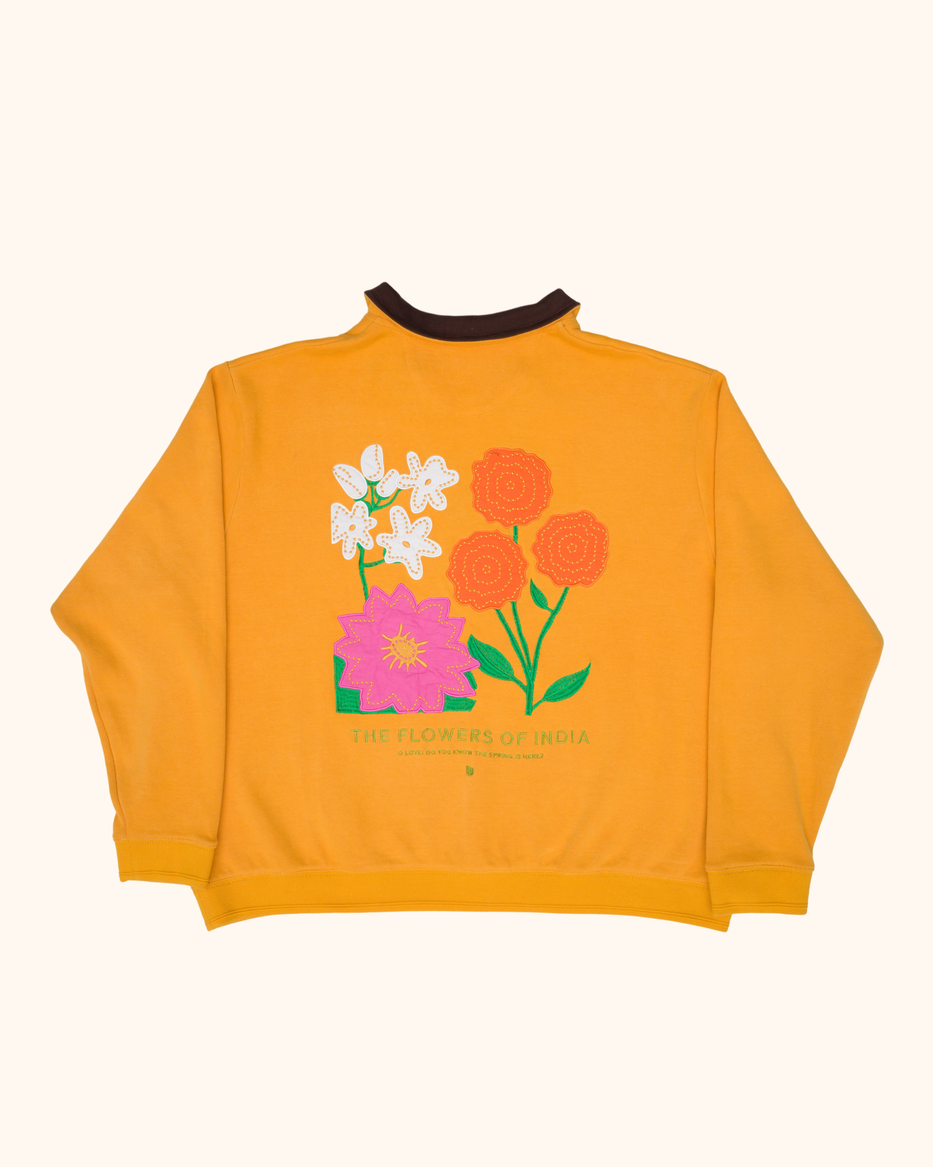 Flower Quarter Zip