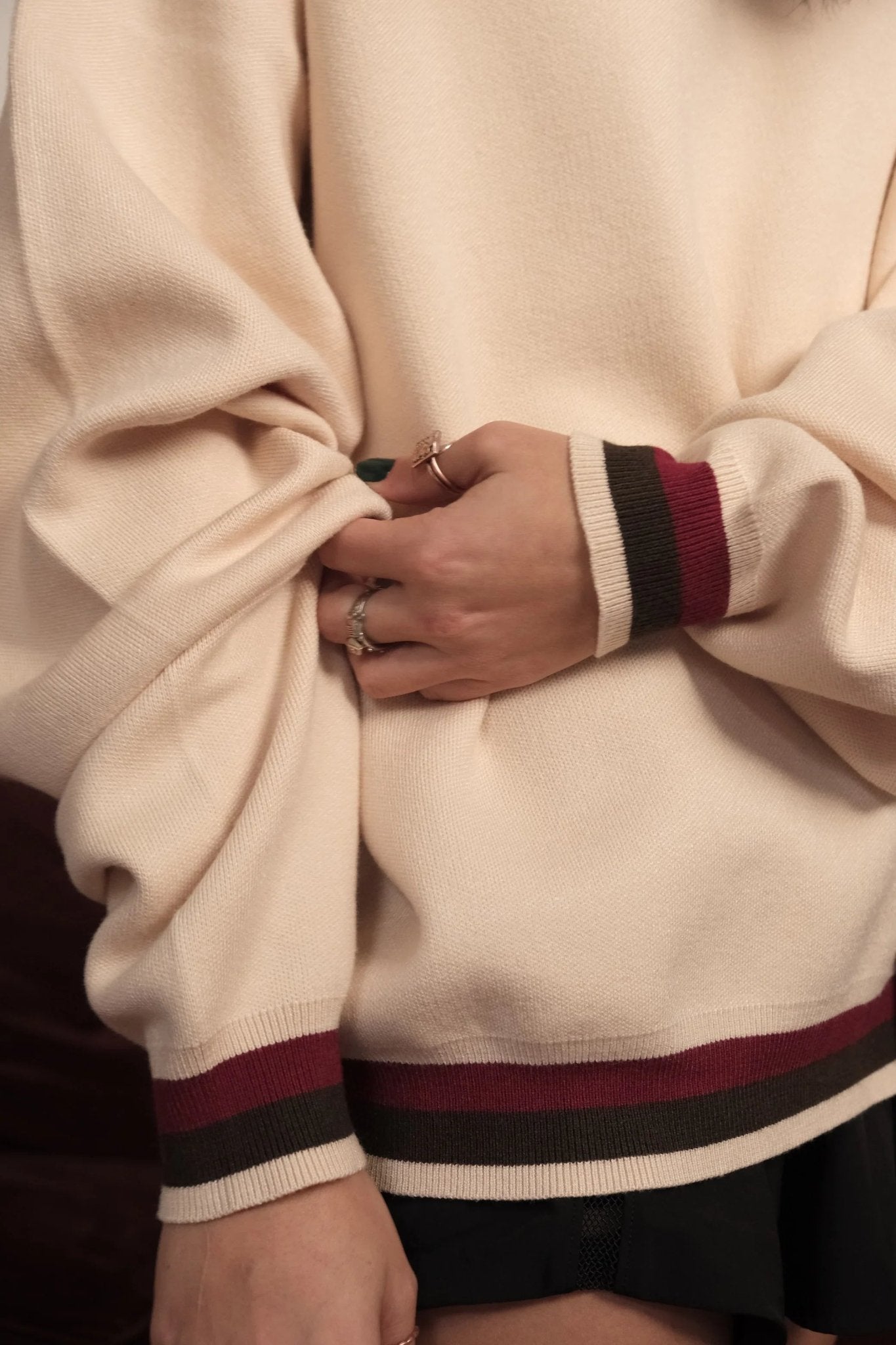 Oversized Knit Polo - TUI