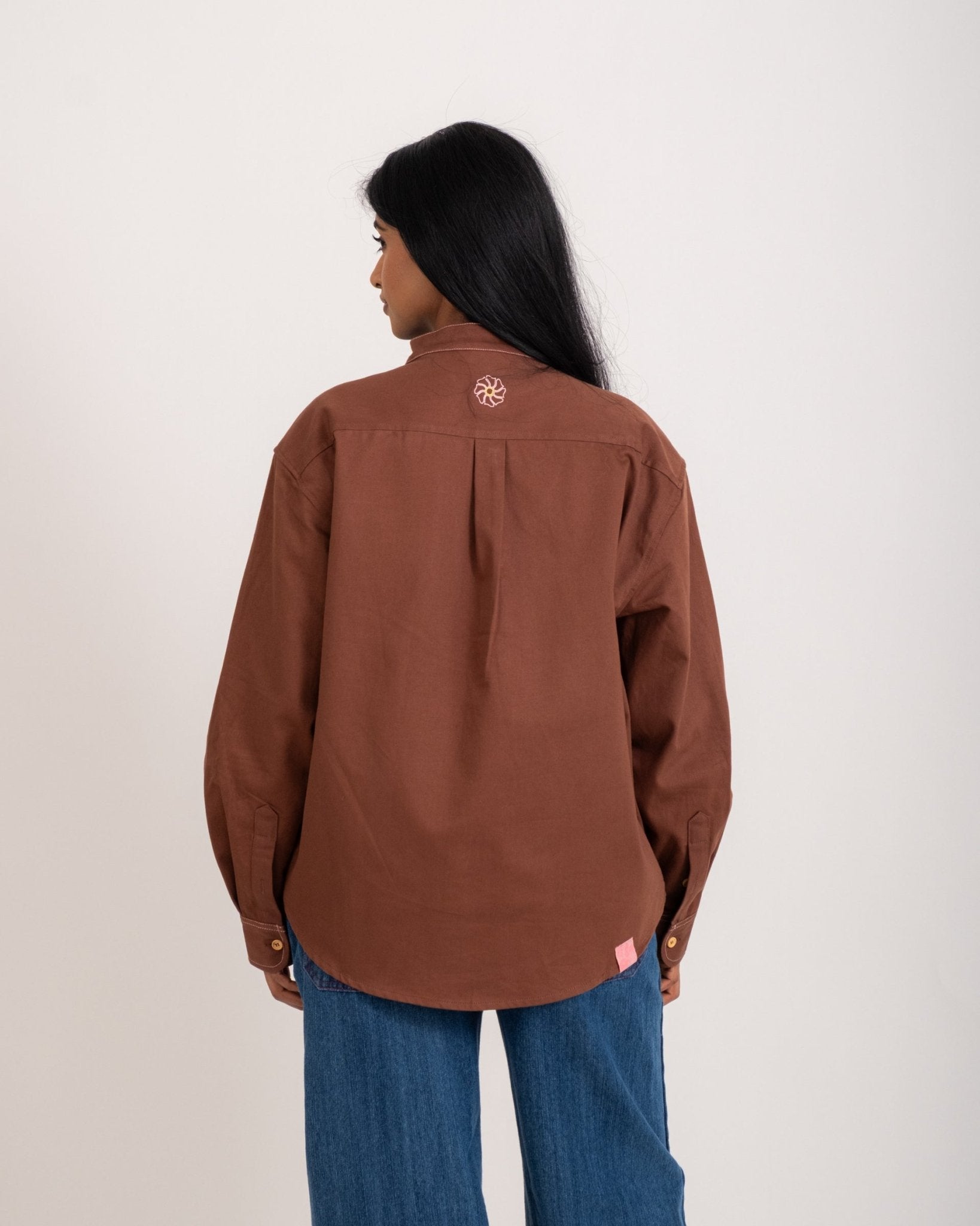Flower Kurta Shirt - The Urban Indian