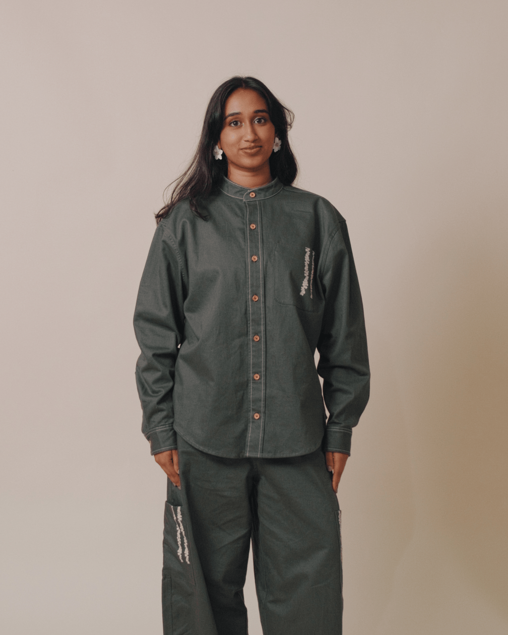 Flower Kurta Shirt - TUI