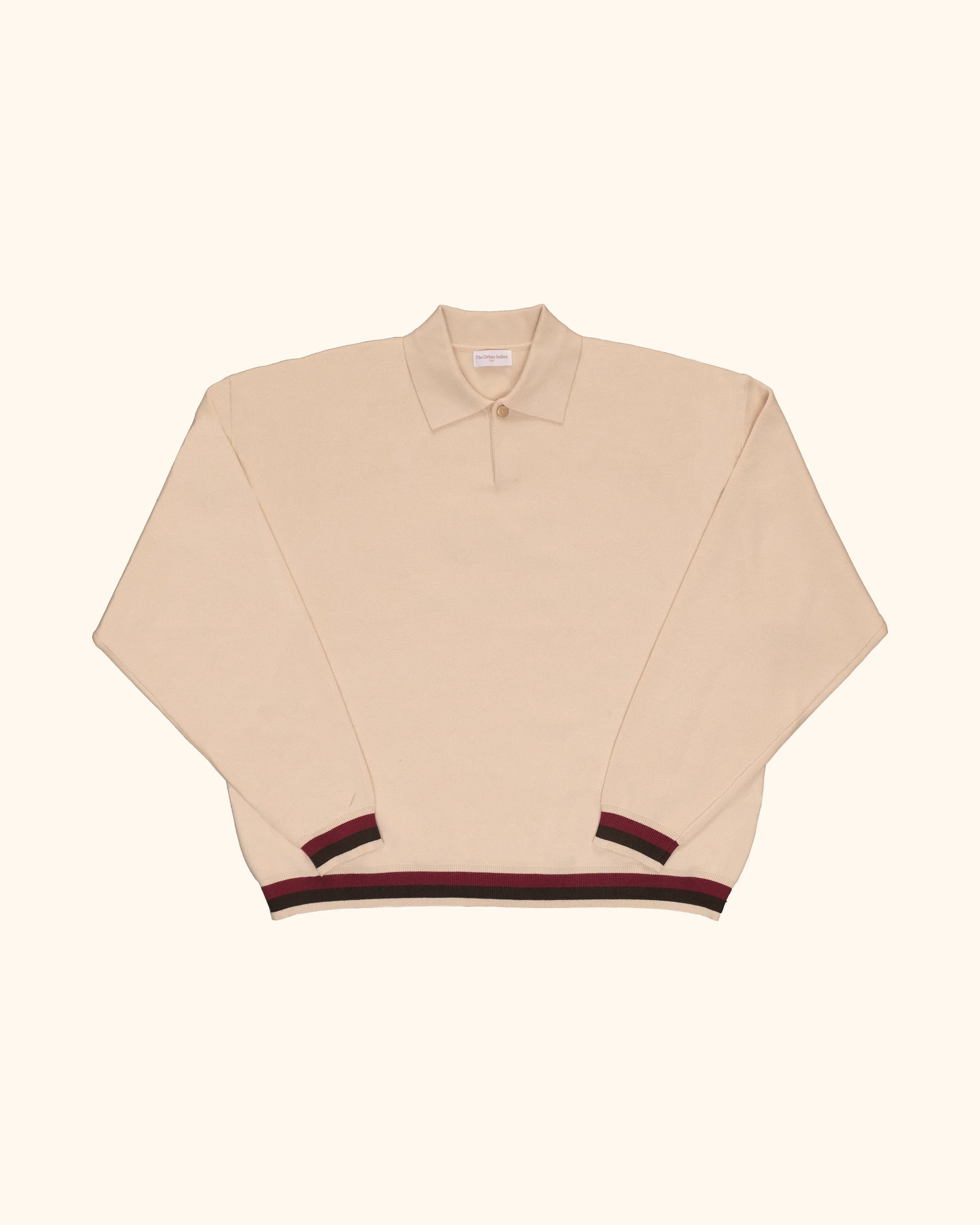 Oversized Knit Polo - TUI