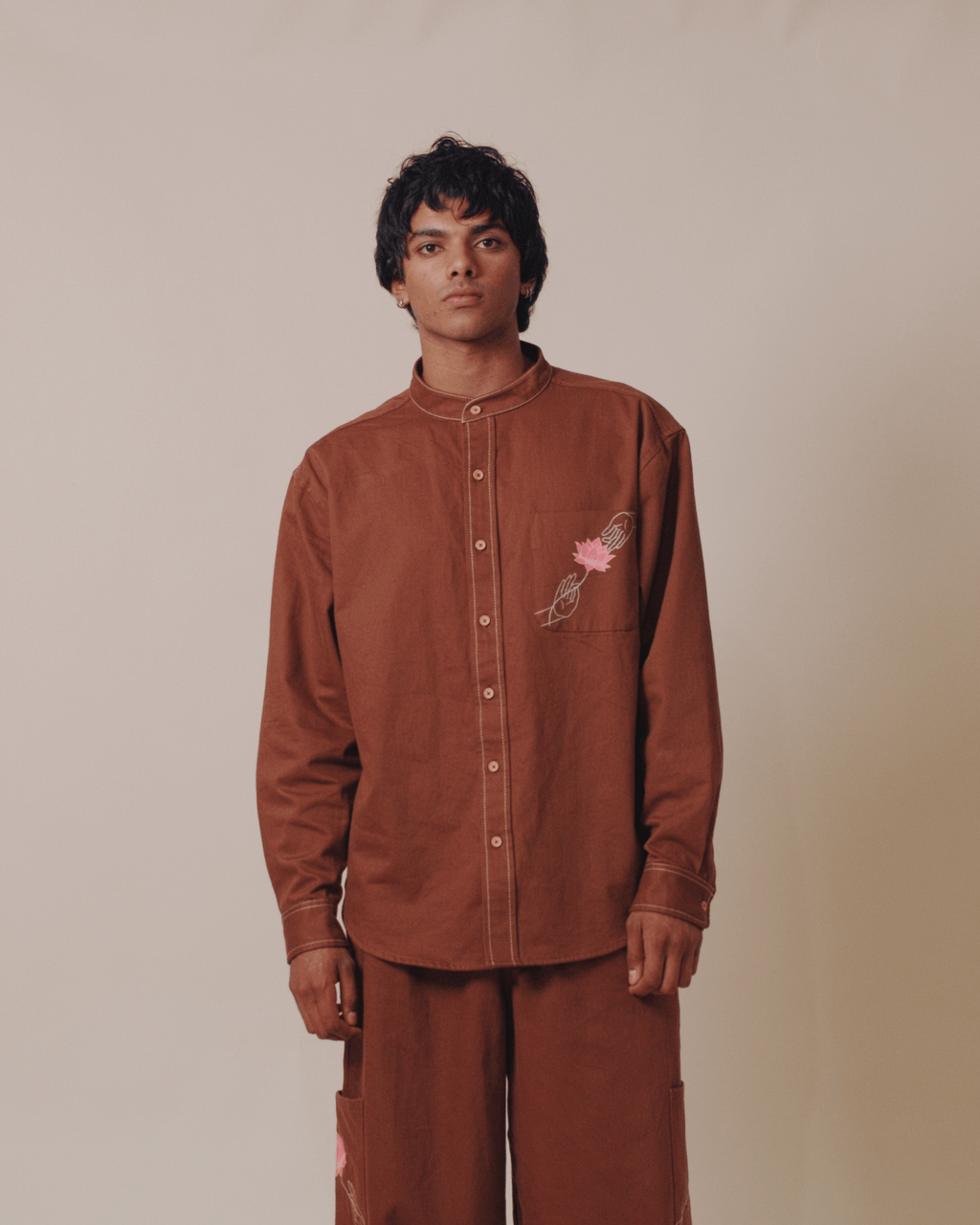 Flower Kurta Shirt - TUI