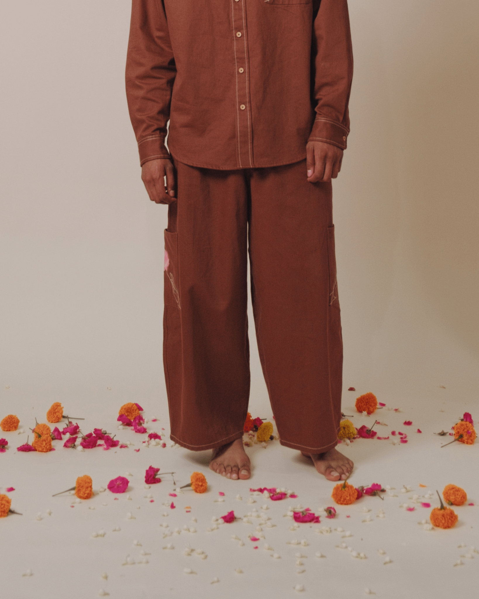 Flower Balloon Pants - TUI