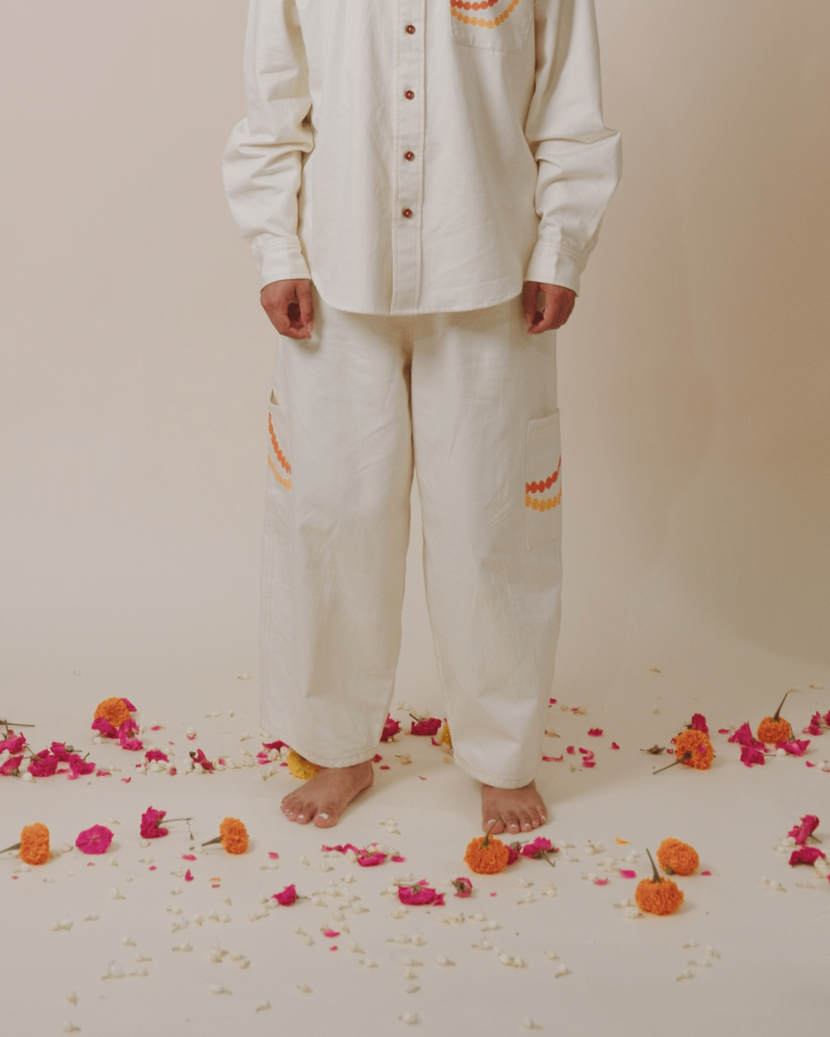 Flower Balloon Pants - TUI