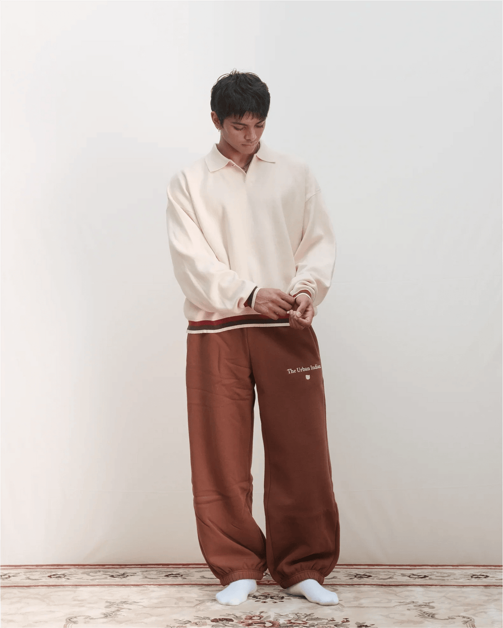 Oversized Knit Polo - TUI