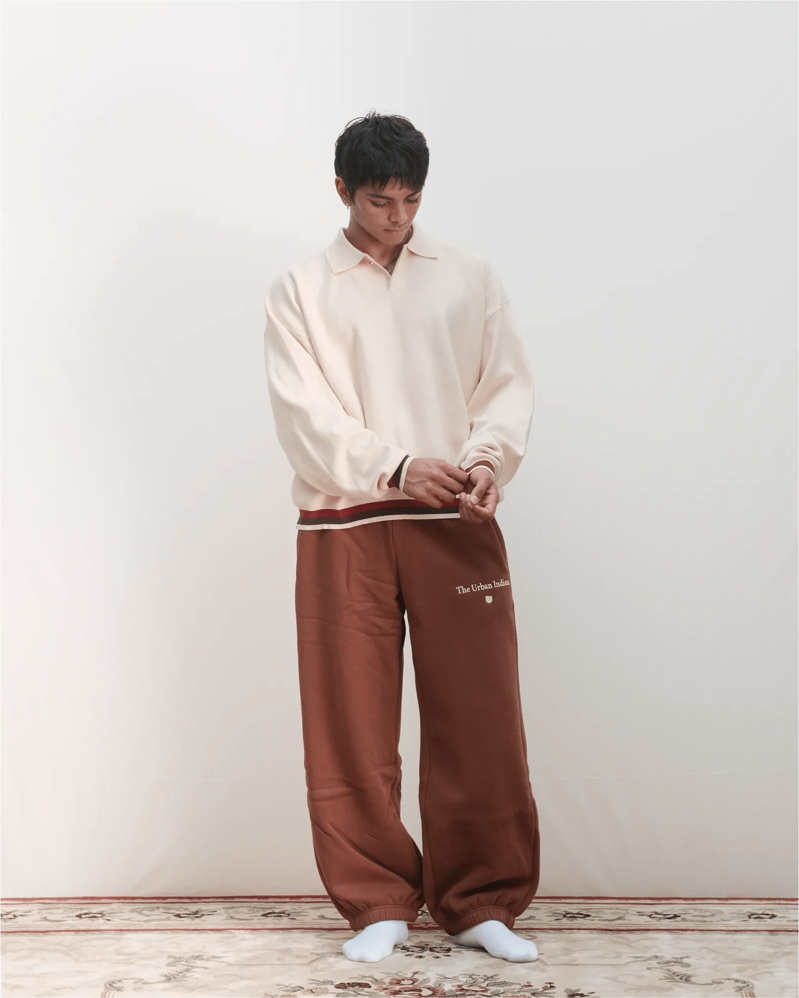 Oversized Knit Polo - TUI