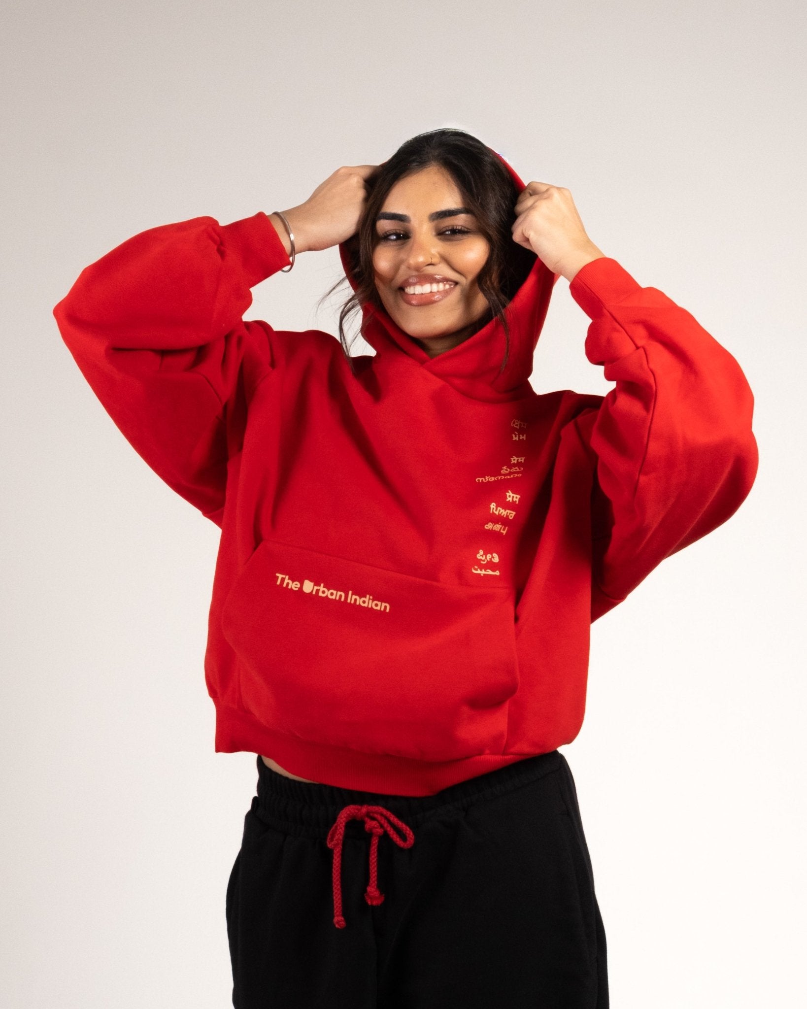 Love Hoodie - Multilingual Desi Hoodie | TUI